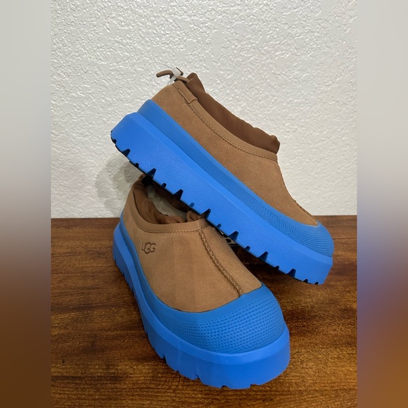 UGG Other - UGG Men's WEATHER HYBRID Brown and Blue Rain Boots - Men 5 & Women 6